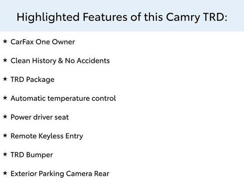 2023 Toyota Camry TRD