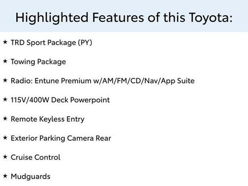 2016 Toyota Tacoma TRD Sport