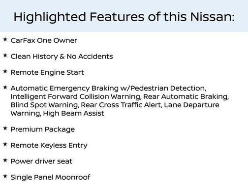 2020 Nissan Altima SR Intelligent AWD