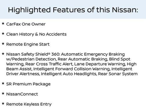 2023 Nissan Altima SR Intelligent AWD