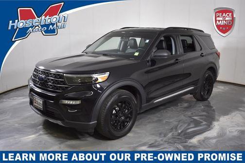 Agate Black Metallic 2020 Ford Explorer XLT
