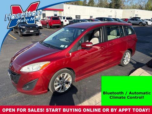 Zeal Red Mica 2014 Mazda Mazda5 Touring