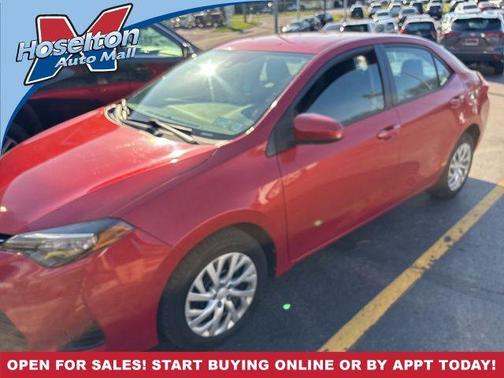 Barcelona Red Metallic 2017 Toyota Corolla LE