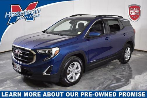 Blue Emerald Metallic 2020 GMC Terrain SLE