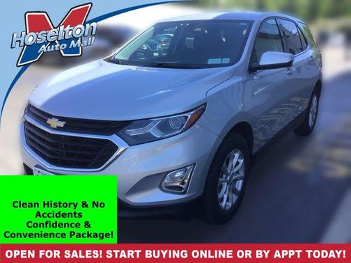 Silver Ice Metallic 2018 Chevrolet Equinox LT