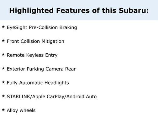 2019 Subaru Outback 2.5i