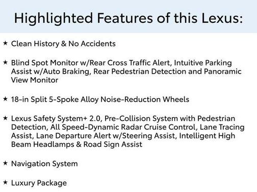 2020 Lexus ES 300h Luxury