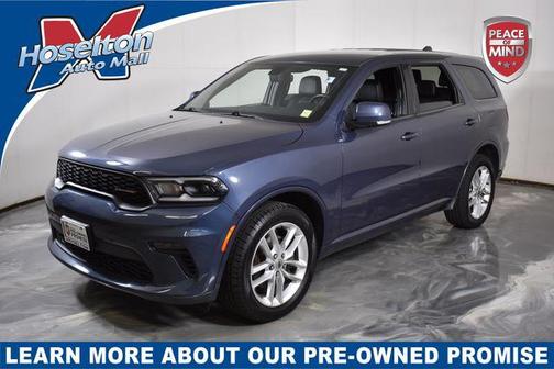 Reactor Blue Pearlcoat 2021 Dodge Durango GT Plus