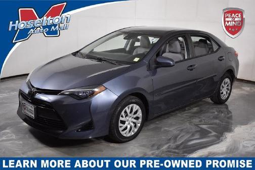 Galactic Aqua Mica 2018 Toyota Corolla LE