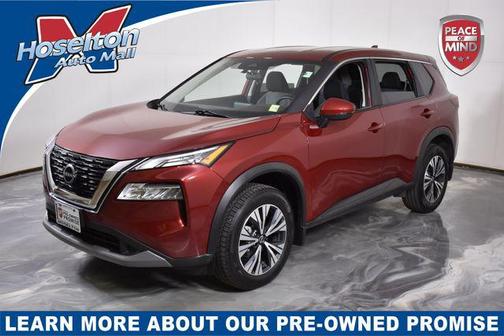Scarlet Ember Tintcoat 2023 Nissan Rogue SV
