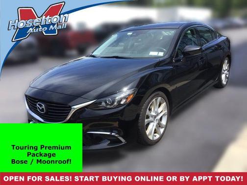 Jet Black Mica 2017 Mazda Mazda6 Touring