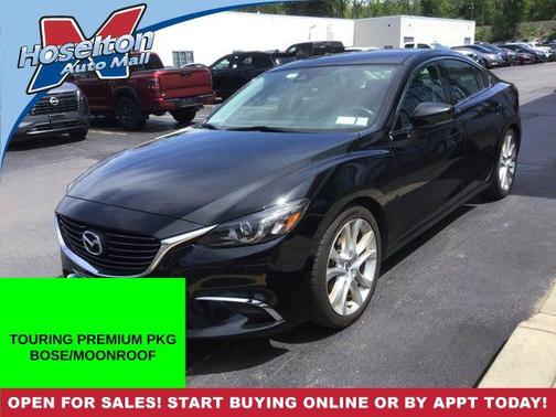 Jet Black Mica 2017 Mazda Mazda6 Touring