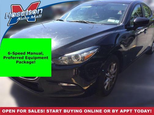 Jet Black Mica 2017 Mazda Mazda3 Sport
