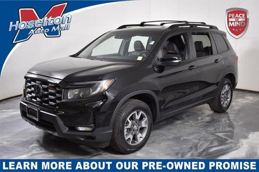Crystal Black Pearl 2023 Honda Passport AWD TrailSport