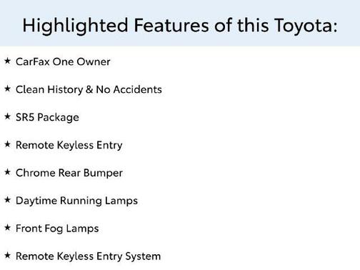 Super White 2018 Toyota Tacoma SR5