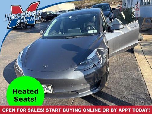 Gray 2022 Tesla Model 3 Performance