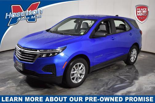 Riptide Blue Metallic 2024 Chevrolet Equinox LS