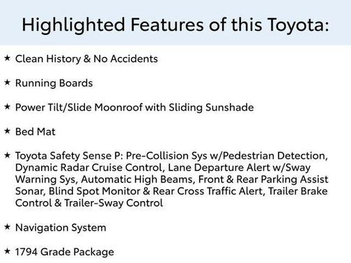 2019 Toyota Tundra 1794 Edition