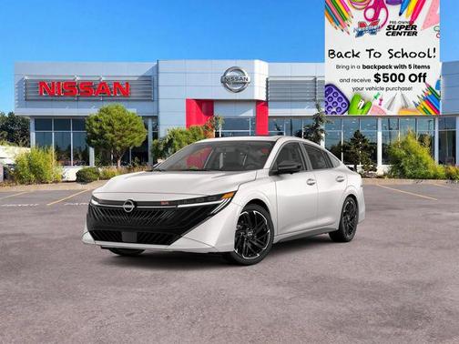 Aspen White 2026 Nissan Sentra SR