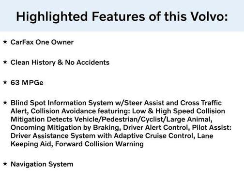 Denim Blue Metallic 2025 Volvo XC60 Plug-In Hybrid Ultra, T8 AWD Electric/Gasoline, Dark
