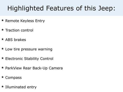 2018 Jeep Cherokee Latitude