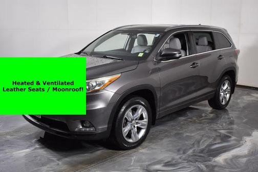 Predawn Gray Mica 2014 Toyota Highlander Limited