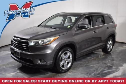 Predawn Gray Mica 2014 Toyota Highlander Limited