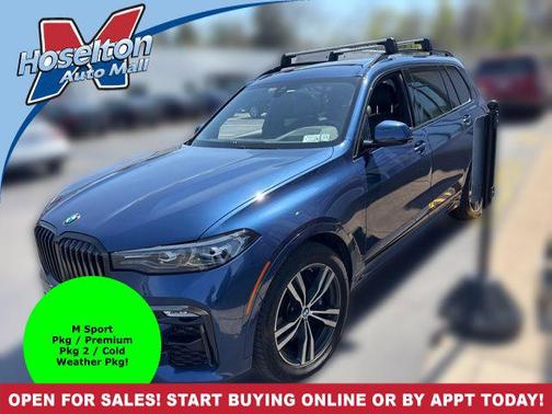 Phytonic Blue Metallic 2021 BMW X7 xDrive40i