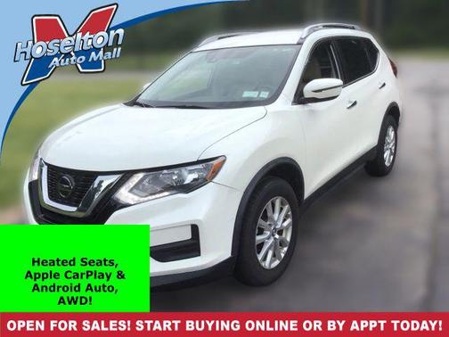 Pearl White Tricoat 2019 Nissan Rogue SV