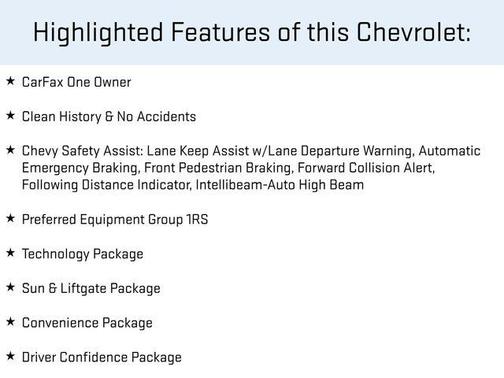 Fountain Blue 2023 Chevrolet Trailblazer RS