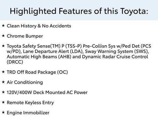 2018 Toyota Tacoma TRD Off Road