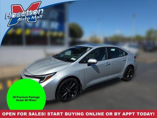 Classic Silver Metallic 2024 Toyota Corolla SE