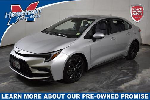 Classic Silver Metallic 2024 Toyota Corolla SE