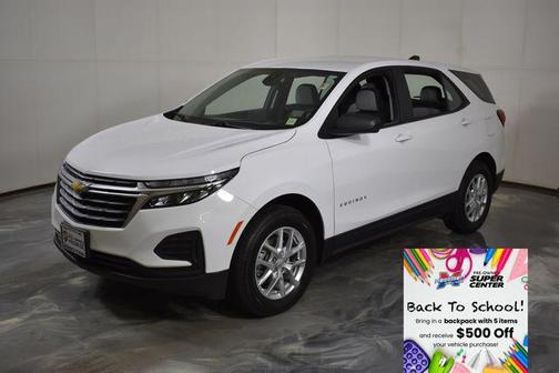 Summit White 2024 Chevrolet Equinox LS
