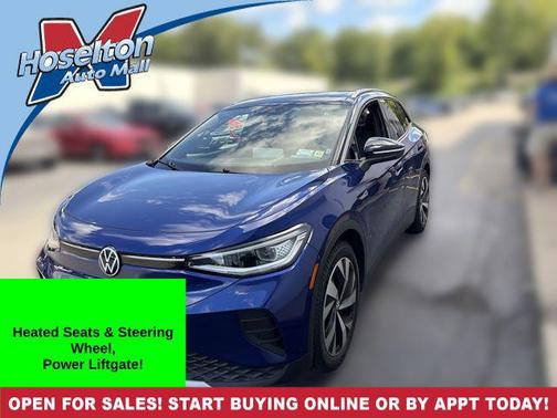 Dusk Blue Metallic/Black Roof 2021 Volkswagen ID.4 1st Edition