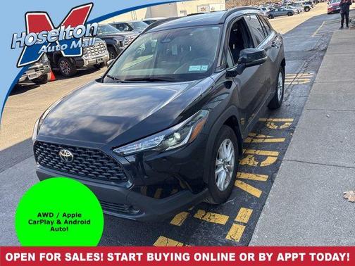Jet Black 2023 Toyota Corolla Cross LE