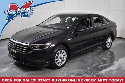 Deep Black Pearl Metallic 2019 Volkswagen Jetta 1.4T SEL Premium