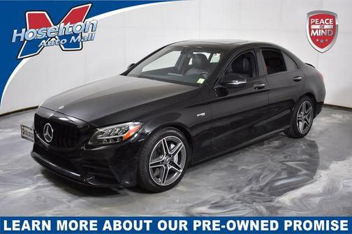 Black 2021 Mercedes-Benz AMG C 43 4MATIC