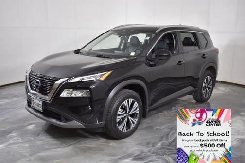 Super Black 2023 Nissan Rogue SV