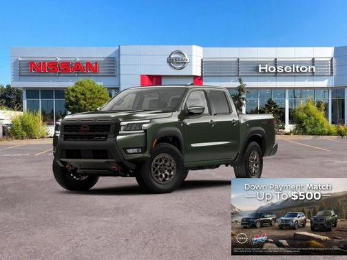 Tactical Green Metallic 2026 Nissan Frontier PRO-4X