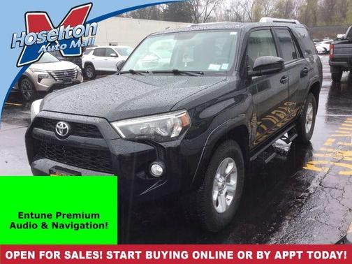 Midnight Black Metallic 2018 Toyota 4Runner SR5 Premium