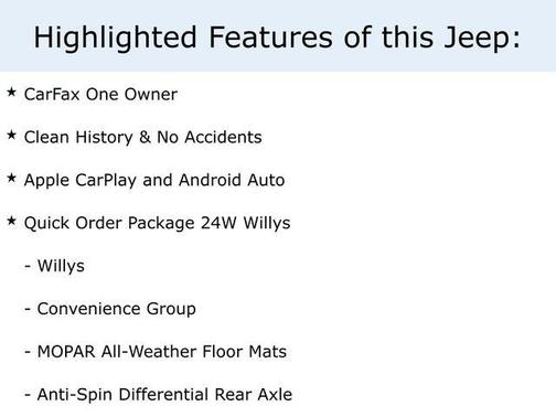 2021 Jeep Gladiator Willys 4x4