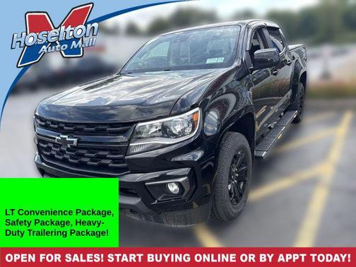 Black 2021 Chevrolet Colorado LT