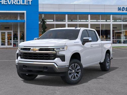 Summit White 2026 Chevrolet Silverado 1500 LT