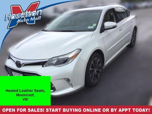 Blizzard Pearl 2017 Toyota Avalon XLE Premium