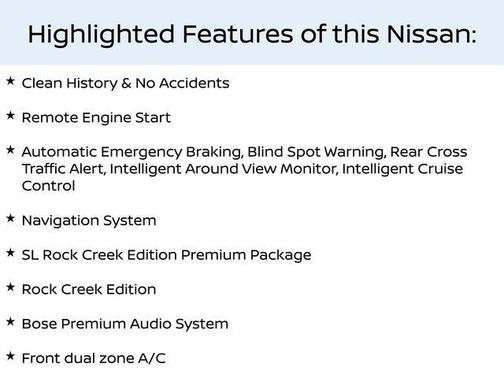 2019 Nissan Pathfinder SL