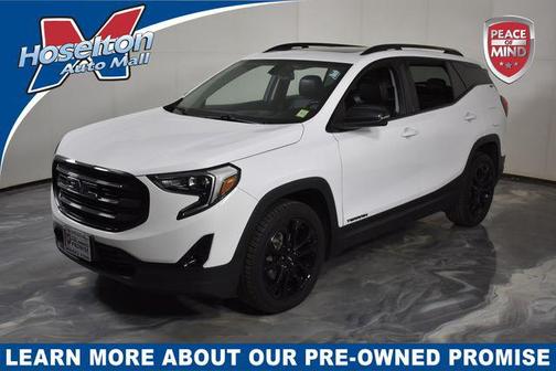 Summit White 2019 GMC Terrain SLT