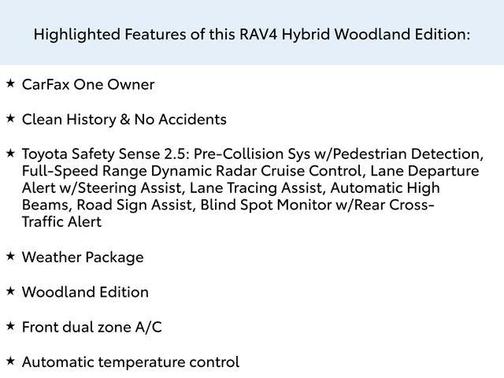 2024 Toyota RAV4 Hybrid Woodland Edition