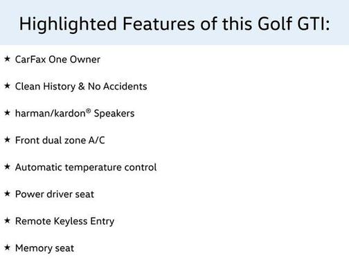 2024 Volkswagen Golf GTI 1.4T TSI