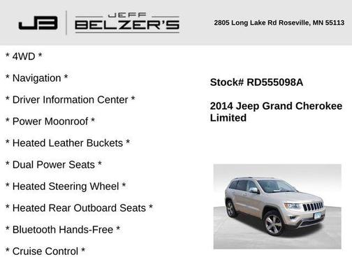 2014 Jeep Grand Cherokee Limited
